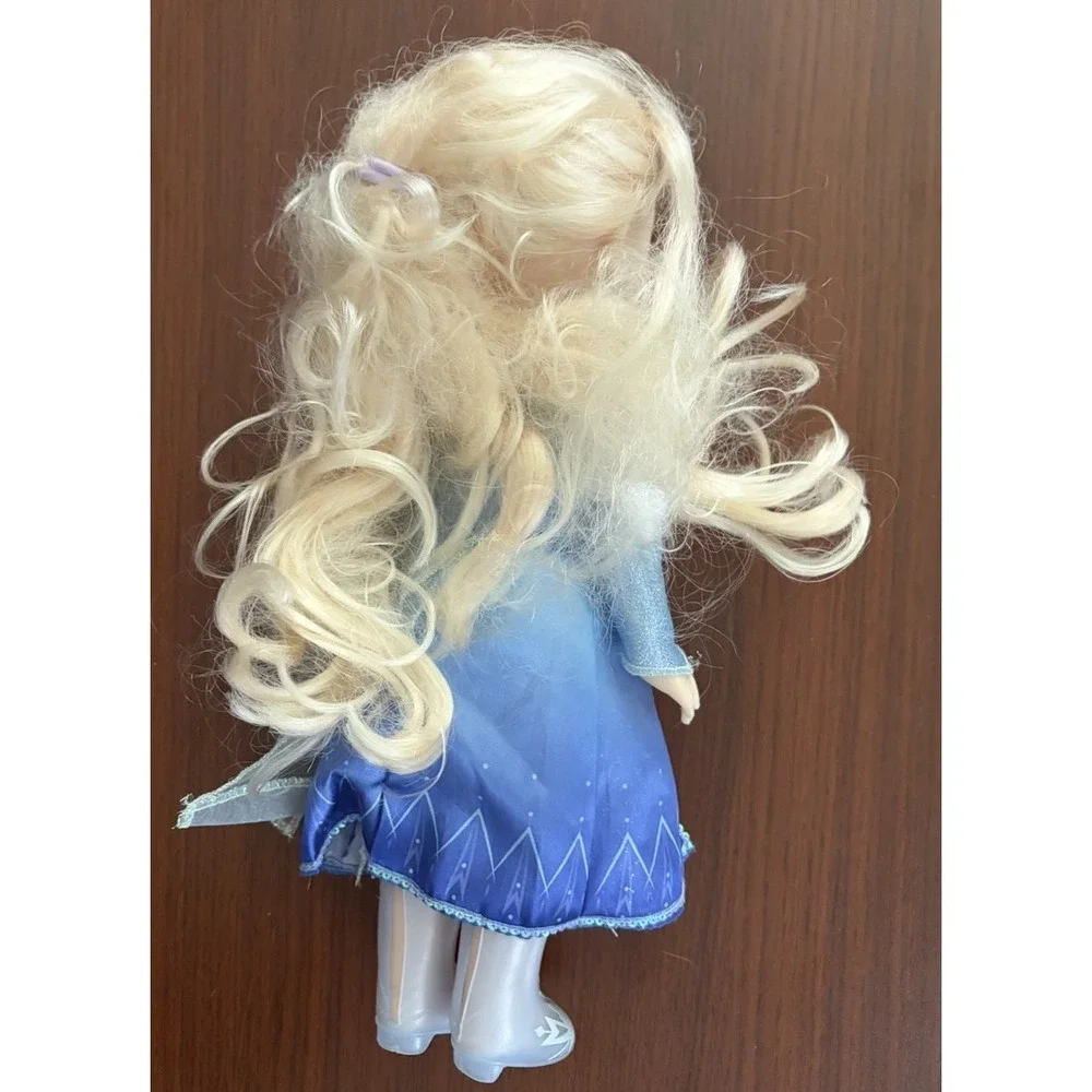 Disney Jakks Pacific Frozen Elsa Doll 14 In Talk &‎ Singing Vinyl